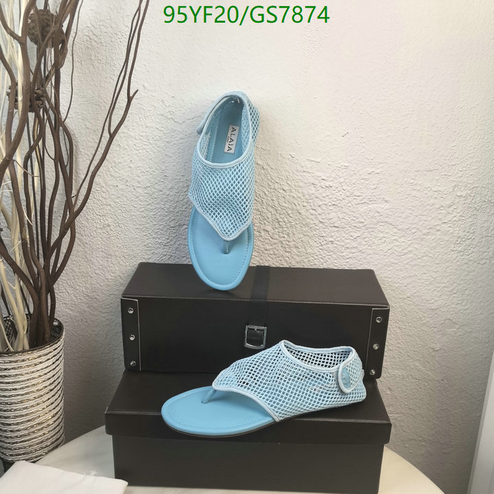 ALAIA-Women Shoes Code: GS7874 $: 95USD