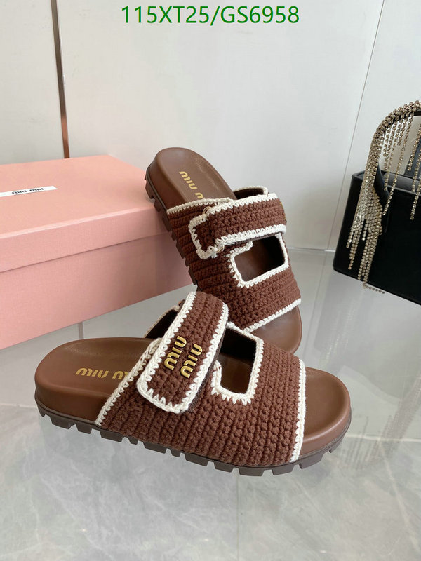Miu Miu-Women Shoes Code: GS6958 $: 115USD