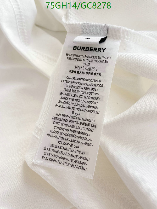 Burberry-Clothing Code: GC8278 $: 75USD