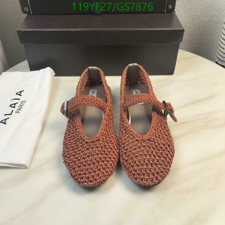 ALAIA-Women Shoes Code: GS7876 $: 119USD