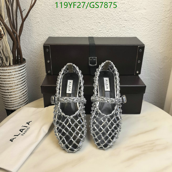 ALAIA-Women Shoes Code: GS7875 $: 119USD