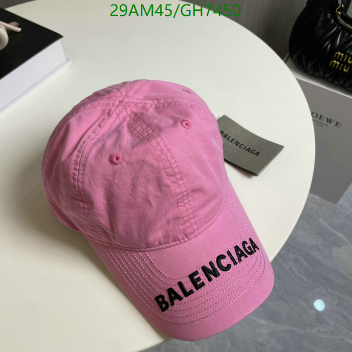 Balenciaga-Cap(Hat) Code: GH7450 $: 29USD