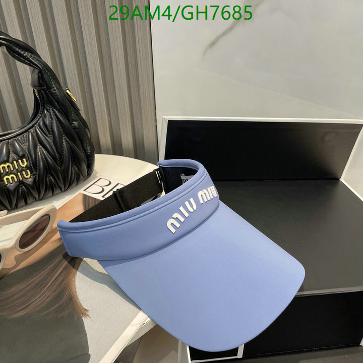 Miu Miu-Cap(Hat) Code: GH7685 $: 29USD