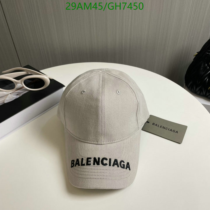 Balenciaga-Cap(Hat) Code: GH7450 $: 29USD