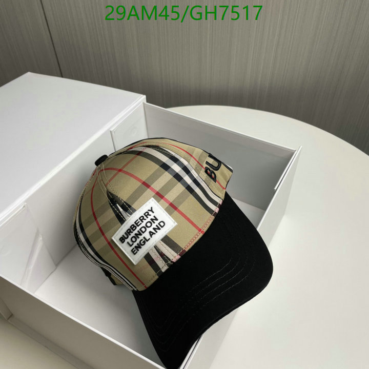 Burberry-Cap(Hat) Code: GH7517 $: 29USD