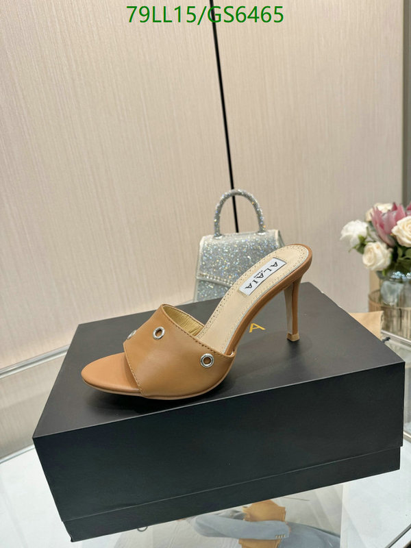 ALAIA-Women Shoes Code: GS6465 $: 79USD