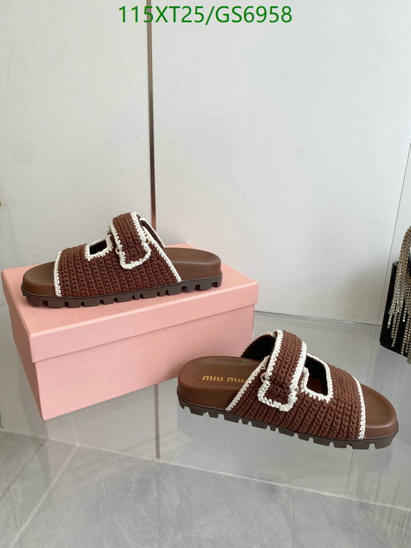 Miu Miu-Women Shoes Code: GS6958 $: 115USD