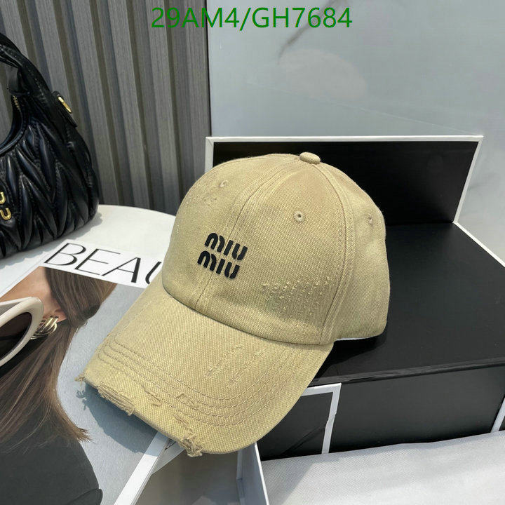 Miu Miu-Cap(Hat) Code: GH7684 $: 29USD