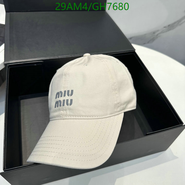 Miu Miu-Cap(Hat) Code: GH7680 $: 29USD