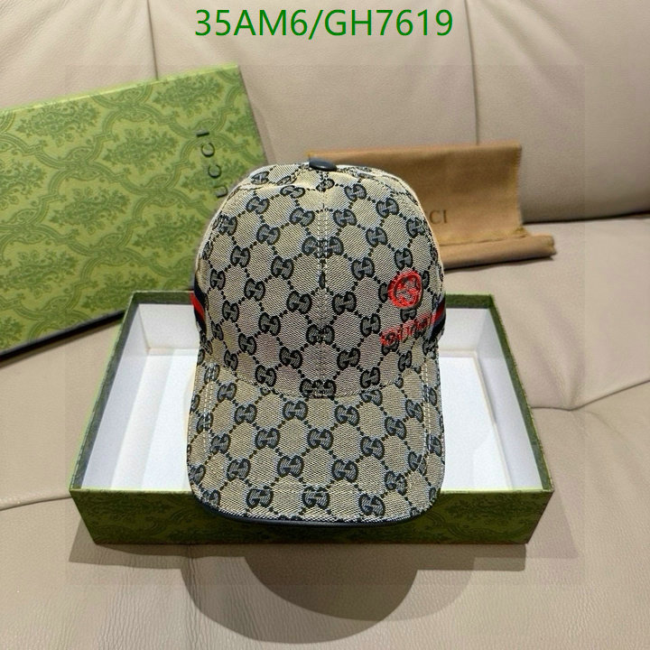 Gucci-Cap(Hat) Code: GH7619 $: 35USD