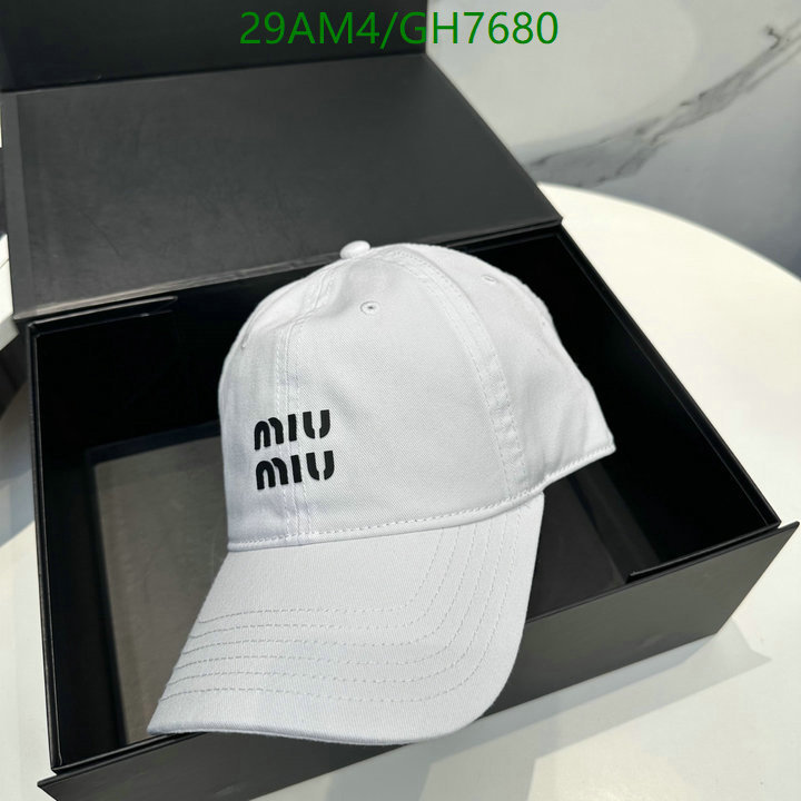 Miu Miu-Cap(Hat) Code: GH7680 $: 29USD