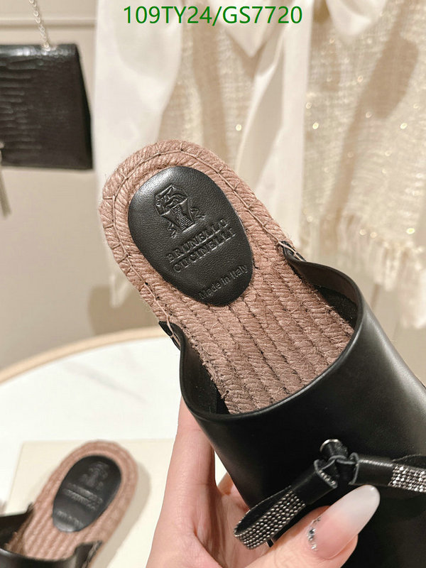 Brunello Cucinelli-Women Shoes Code: GS7720 $: 109USD