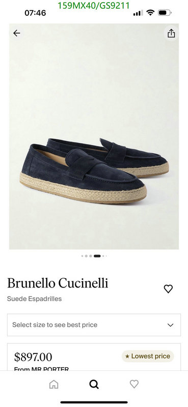 Brunello Cucinelli-Men shoes Code: GS9211 $: 159USD-Yupoo.ru - Copybrand.Team photo album Brunello Cucinelli-Men shoes Code: GS9211 $: 159USD