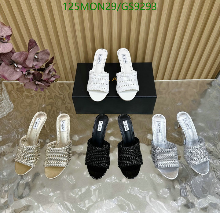 ALAIA-Women Shoes Code: GS9293 $: 125USD