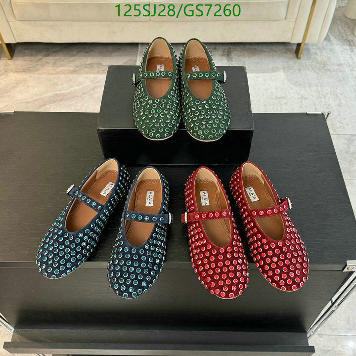 ALAIA-Women Shoes Code: GS7260 $: 125USD