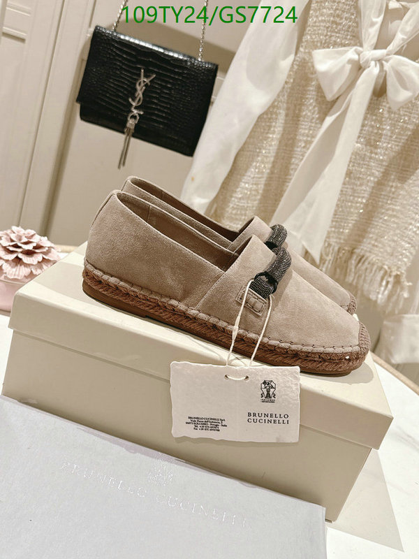 Brunello Cucinelli-Women Shoes Code: GS7724 $: 109USD