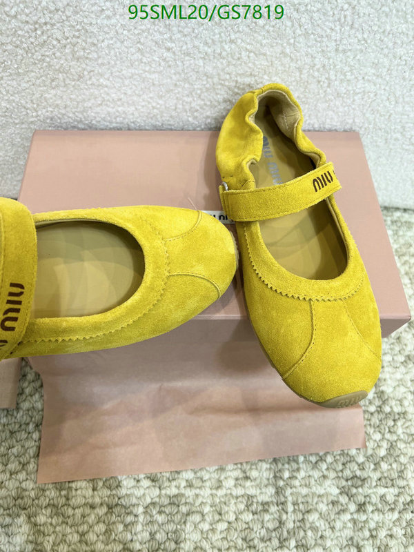 Miu Miu-Women Shoes Code: GS7819 $: 95USD