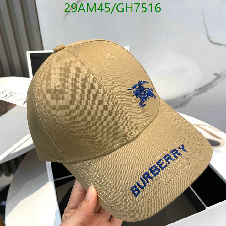 Burberry-Cap(Hat) Code: GH7516 $: 29USD