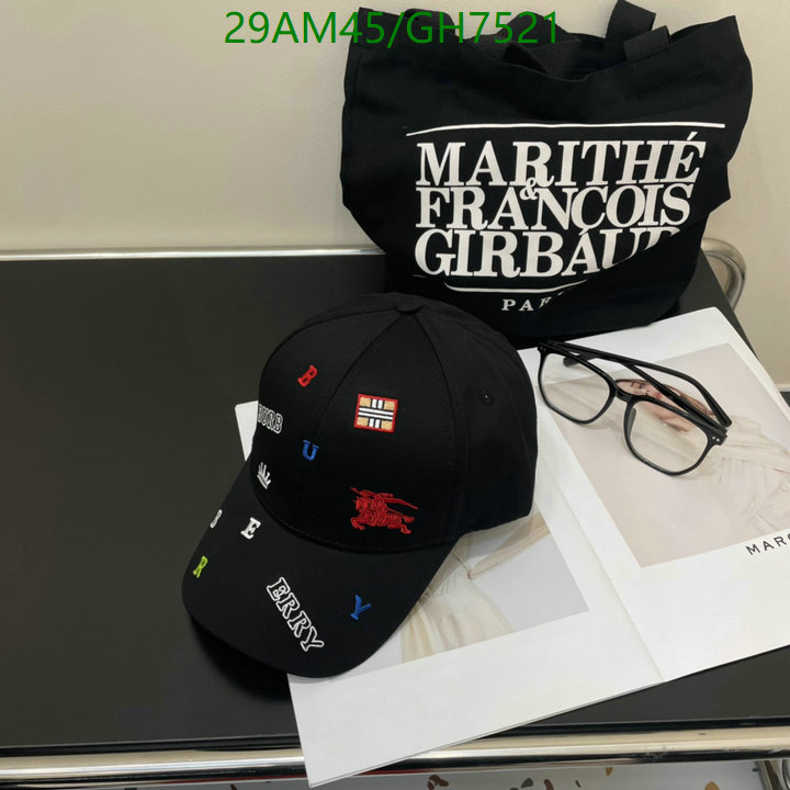 Burberry-Cap(Hat) Code: GH7521 $: 29USD