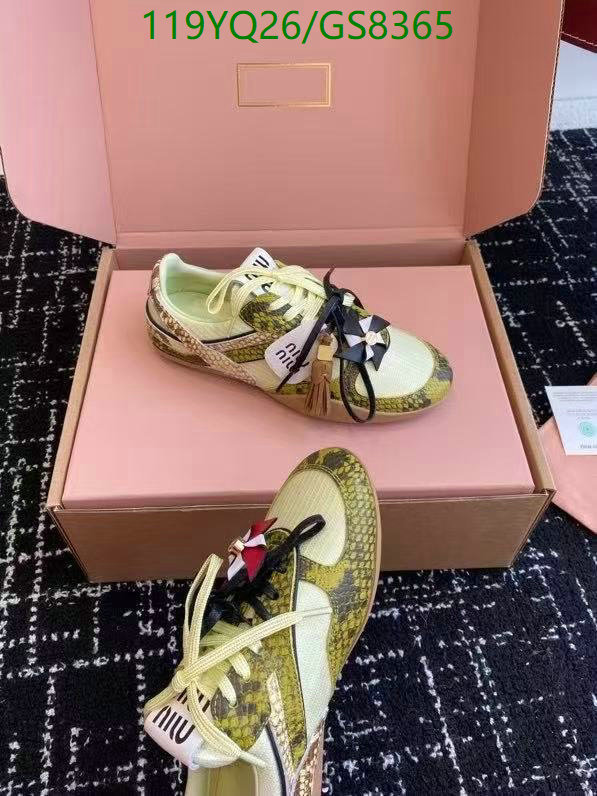 Miu Miu-Women Shoes Code: GS8365 $: 119USD