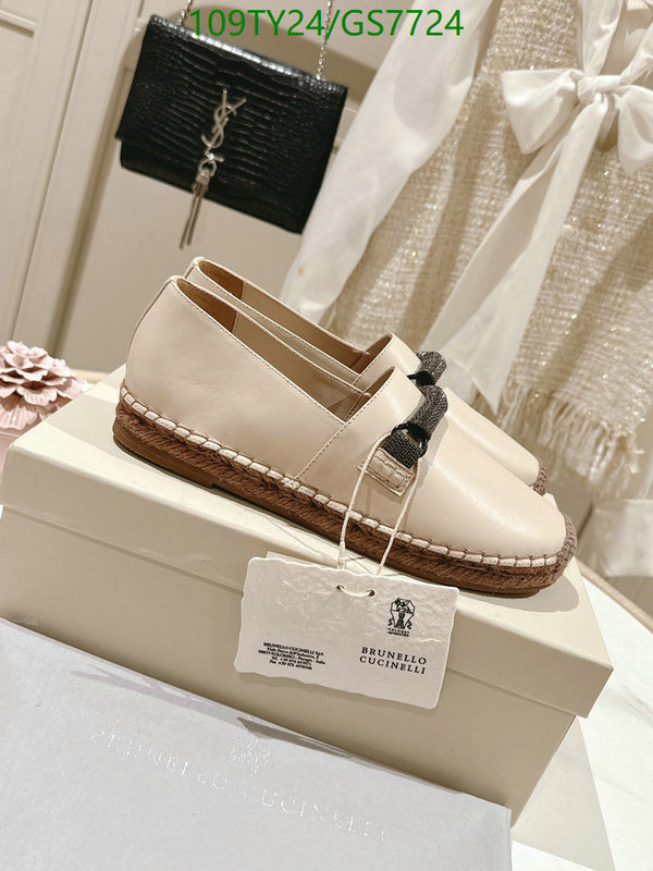 Brunello Cucinelli-Women Shoes Code: GS7724 $: 109USD