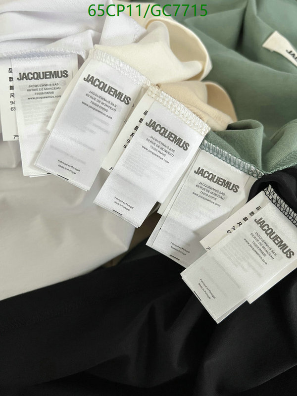 Jacquemus-Clothing Code: GC7715 $: 65USD