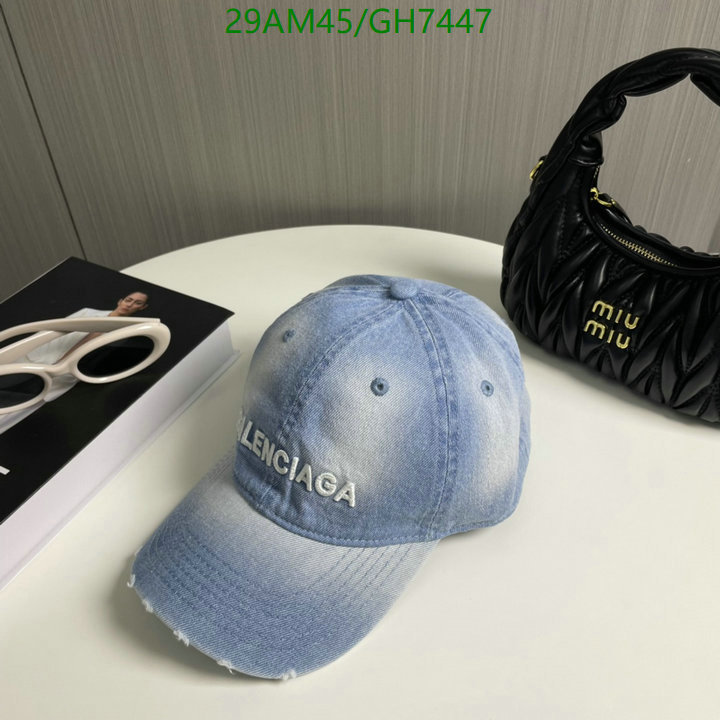 Balenciaga-Cap(Hat) Code: GH7447 $: 29USD