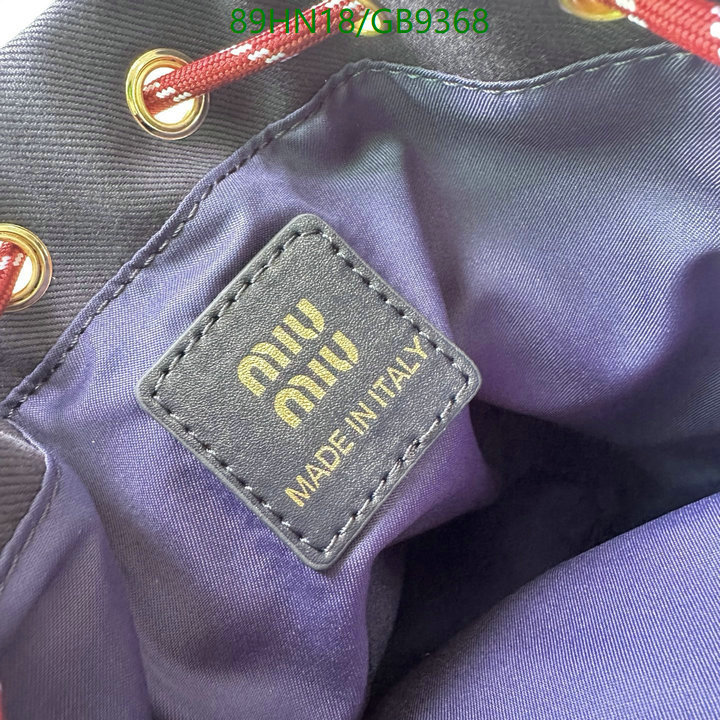 Miu Miu-Bag-4A Quality Code: GB9368 $: 89USD