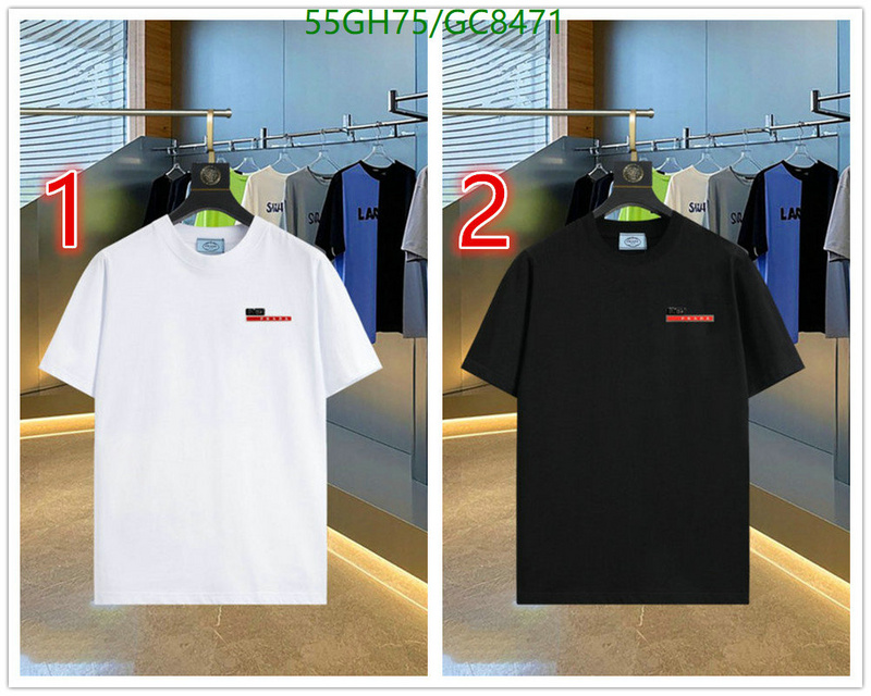 Prada-Clothing Code: GC8471 $: 55USD