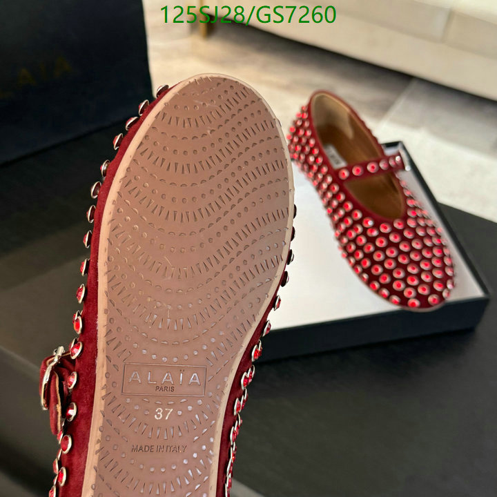 ALAIA-Women Shoes Code: GS7260 $: 125USD