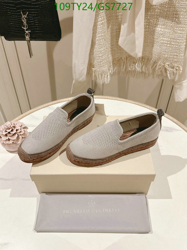 Brunello Cucinelli-Women Shoes Code: GS7727 $: 109USD