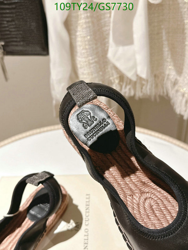 Brunello Cucinelli-Women Shoes Code: GS7730 $: 109USD