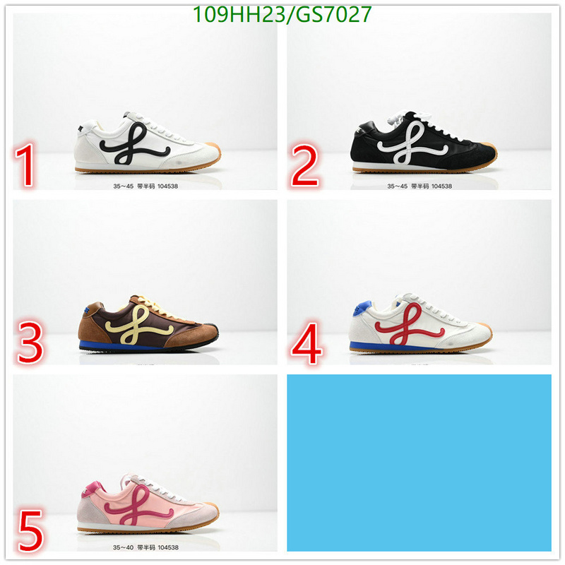 Loewe-Men shoes Code: GS7027 $: 109USD