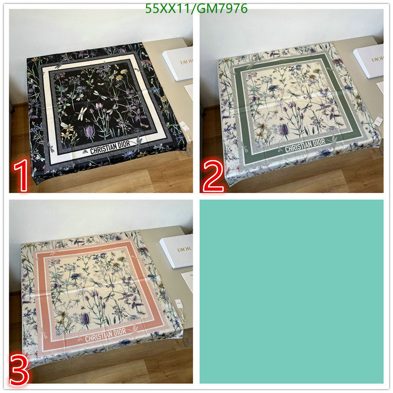 Dior-Scarf Code: GM7976 $: 55USD