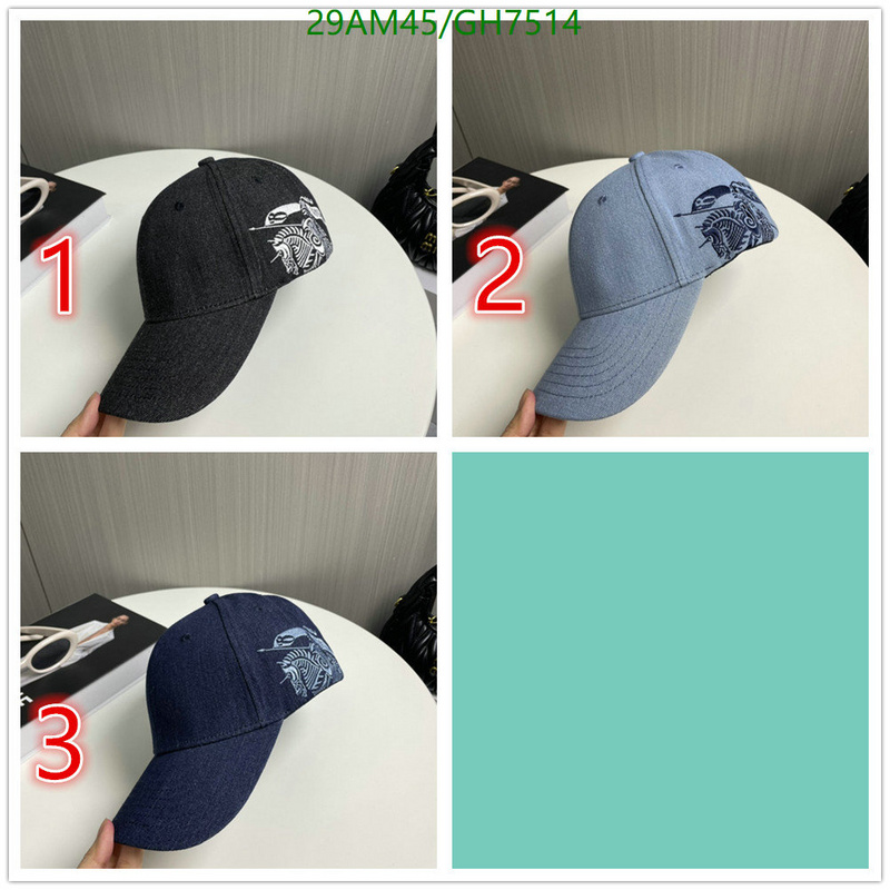 Burberry-Cap(Hat) Code: GH7514 $: 29USD