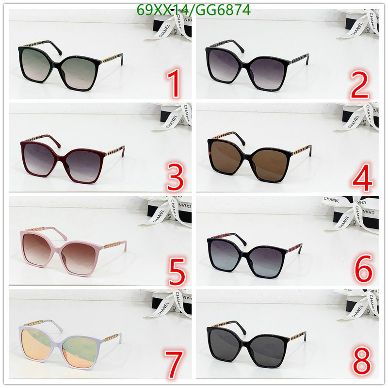 Chanel-Glasses Code: GG6874 $: 69USD