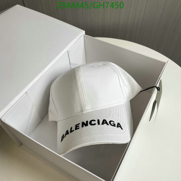 Balenciaga-Cap(Hat) Code: GH7450 $: 29USD