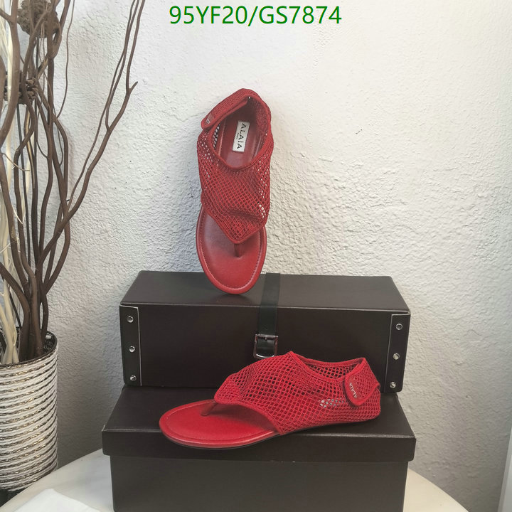 ALAIA-Women Shoes Code: GS7874 $: 95USD