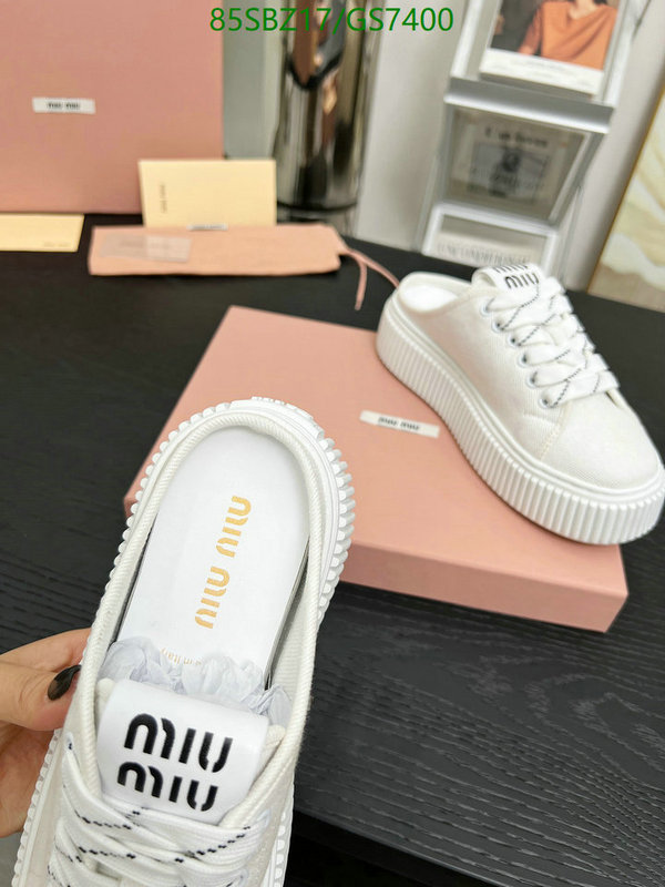 Miu Miu-Women Shoes Code: GS7400 $: 85USD