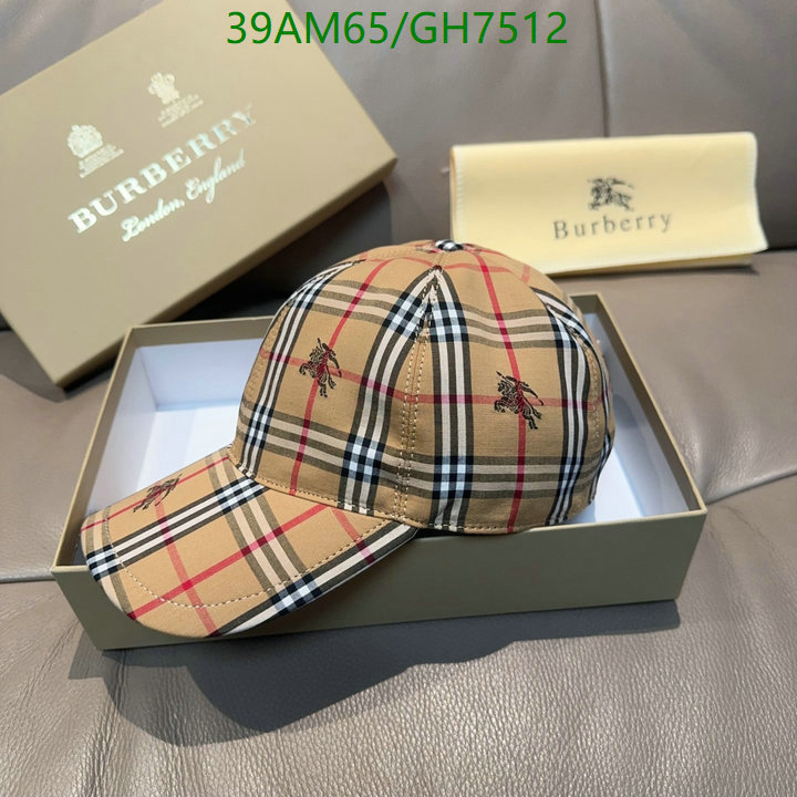 Burberry-Cap(Hat) Code: GH7512 $: 39USD