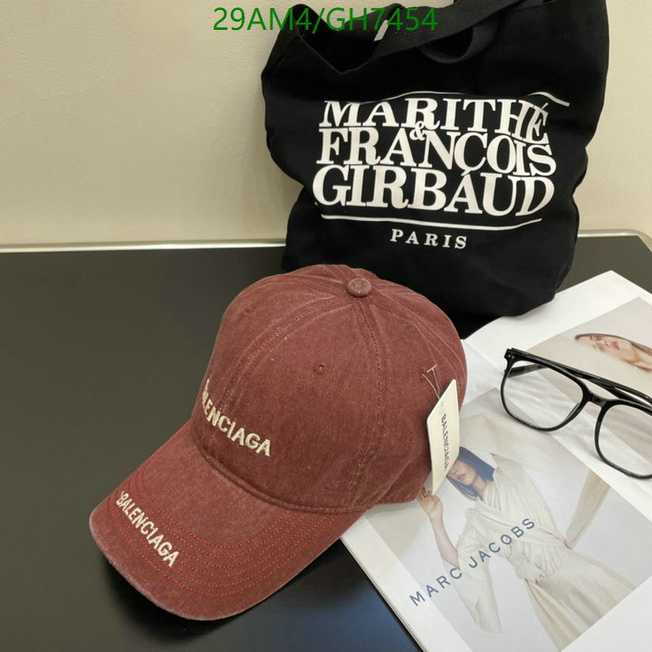 Balenciaga-Cap(Hat) Code: GH7454 $: 29USD
