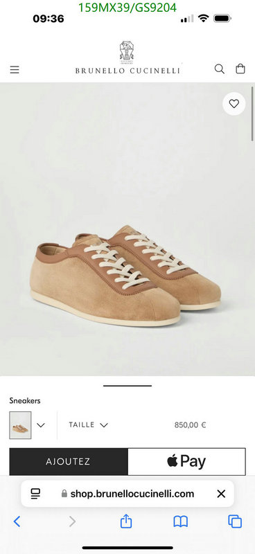 Brunello Cucinelli-Men shoes Code: GS9204 $: 159USD-Yupoo.ru - Copybrand.Team photo album Brunello Cucinelli-Men shoes Code: GS9204 $: 159USD