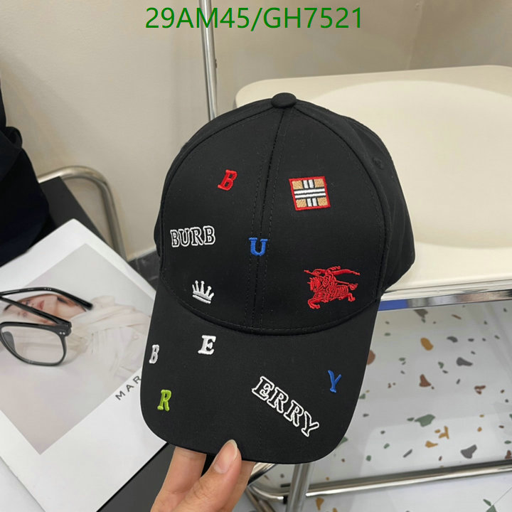 Burberry-Cap(Hat) Code: GH7521 $: 29USD