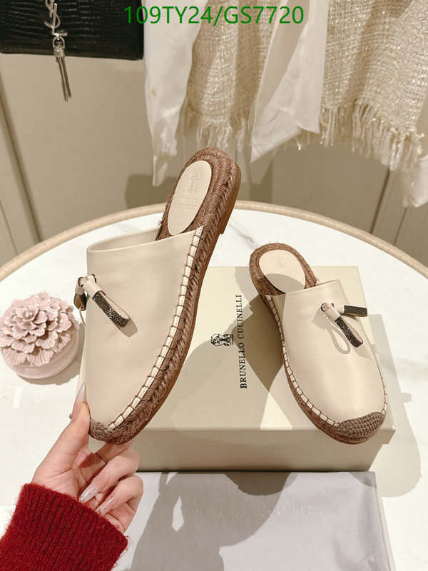Brunello Cucinelli-Women Shoes Code: GS7720 $: 109USD