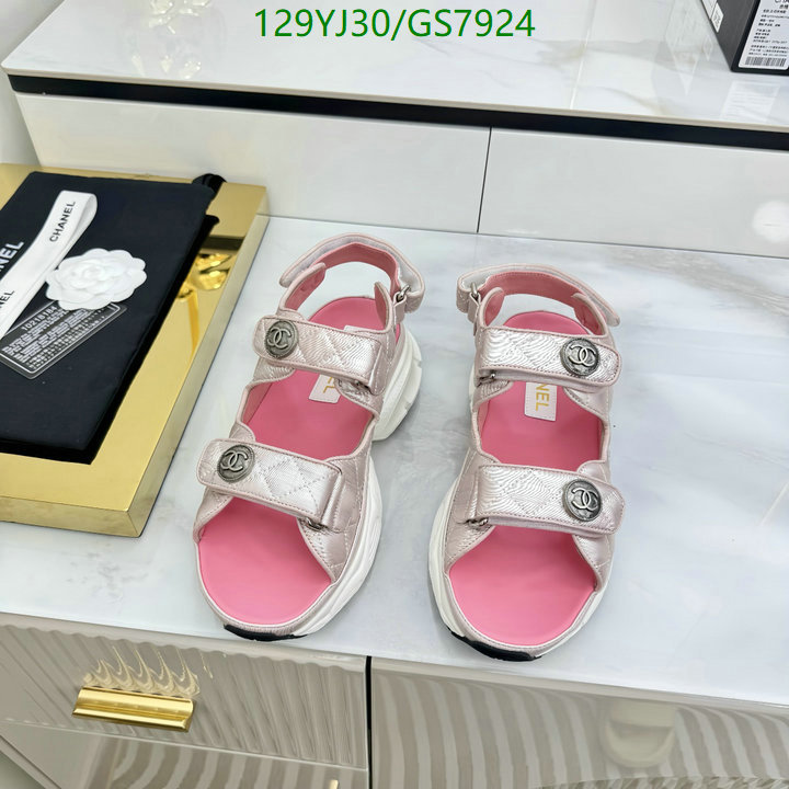 Chanel-Women Shoes Code: GS7924 $: 129USD
