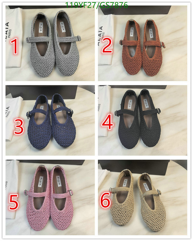 ALAIA-Women Shoes Code: GS7876 $: 119USD