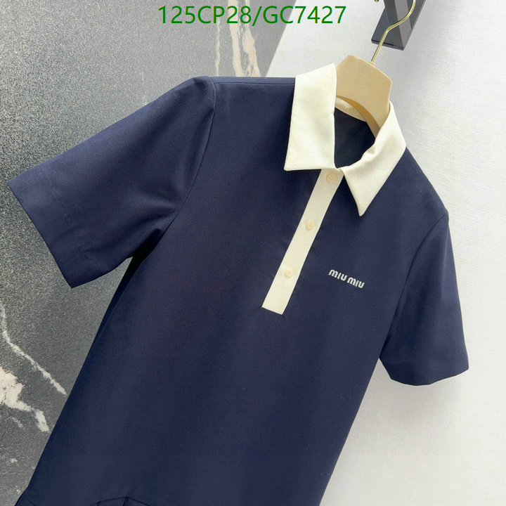 MIUMIU-Clothing Code: GC7427 $: 125USD