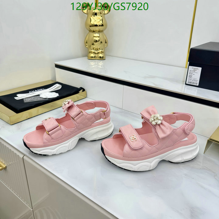 Chanel-Women Shoes Code: GS7920 $: 129USD