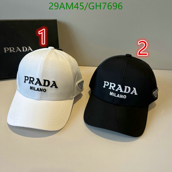 Prada-Cap(Hat) Code: GH7696 $: 29USD
