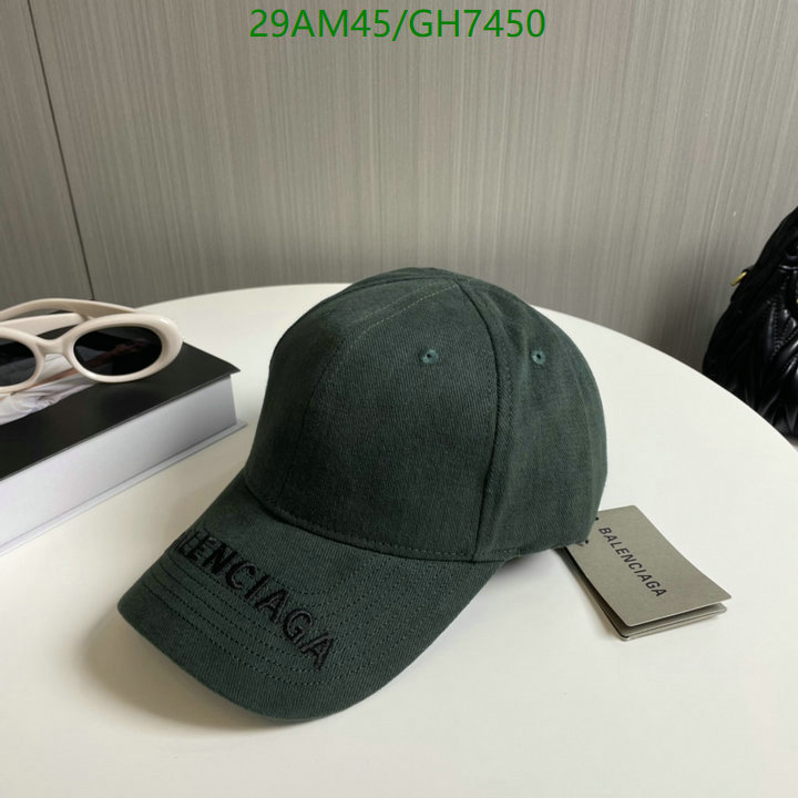 Balenciaga-Cap(Hat) Code: GH7450 $: 29USD